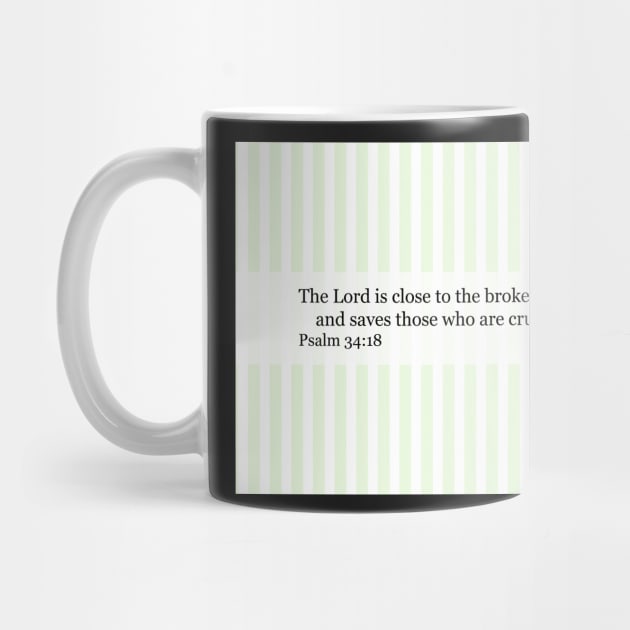 Psalm 34:18 by HalamoDesigns